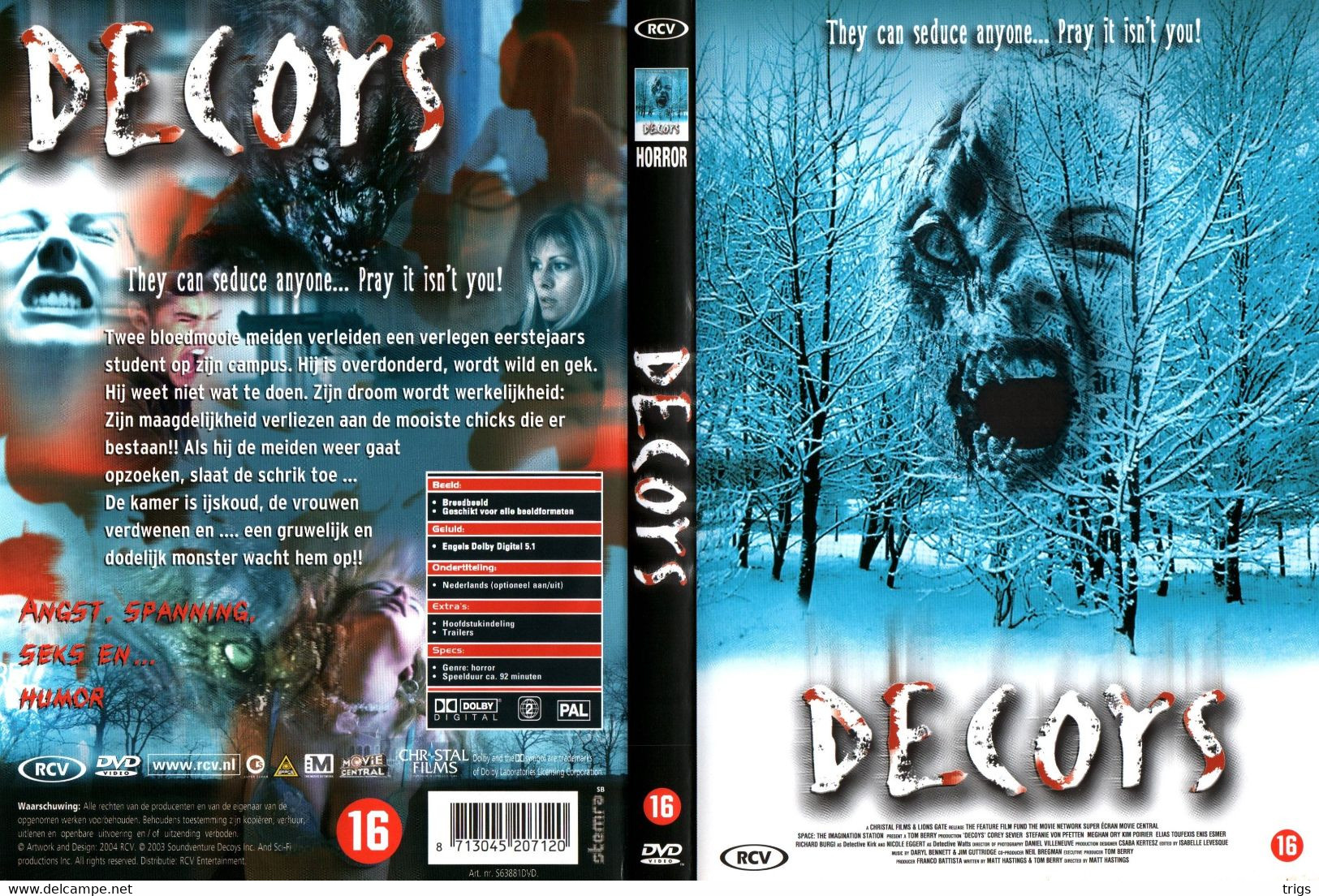 DVD - Decoys - Horror