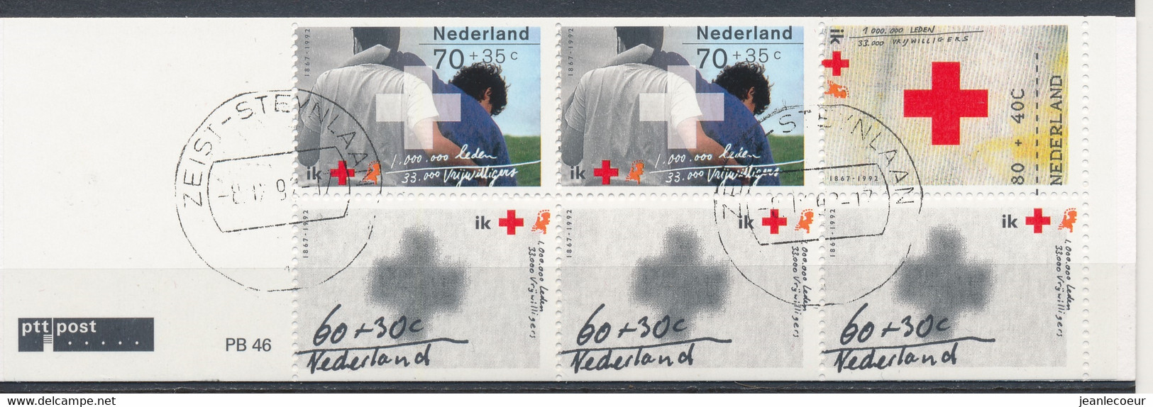 Nederland/Netherlands/Pays Bas/Niederlande 1992 Mi: MH 47 Nvph: PB 46 (Gebr/used/obl/usato/o)(6322) - Gebraucht