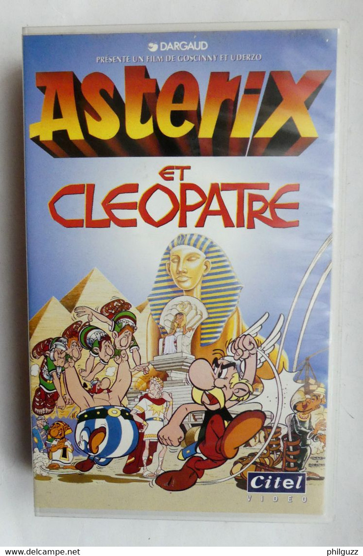 K7 CASSETTE Video VHS CITEL ASTERIX ET CLEOPATRE 1995  (voir Photos) - Animatie