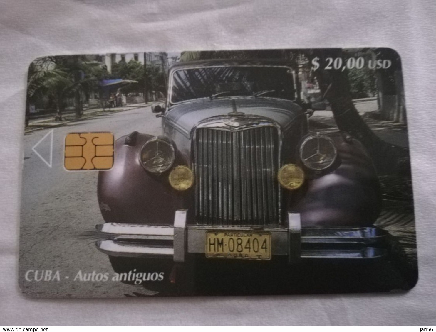 CUBA $20,00   CHIPCARD   AUTOS ANTIGUOS / OLD CARS            Fine Used Card  ** 6827** - Cuba