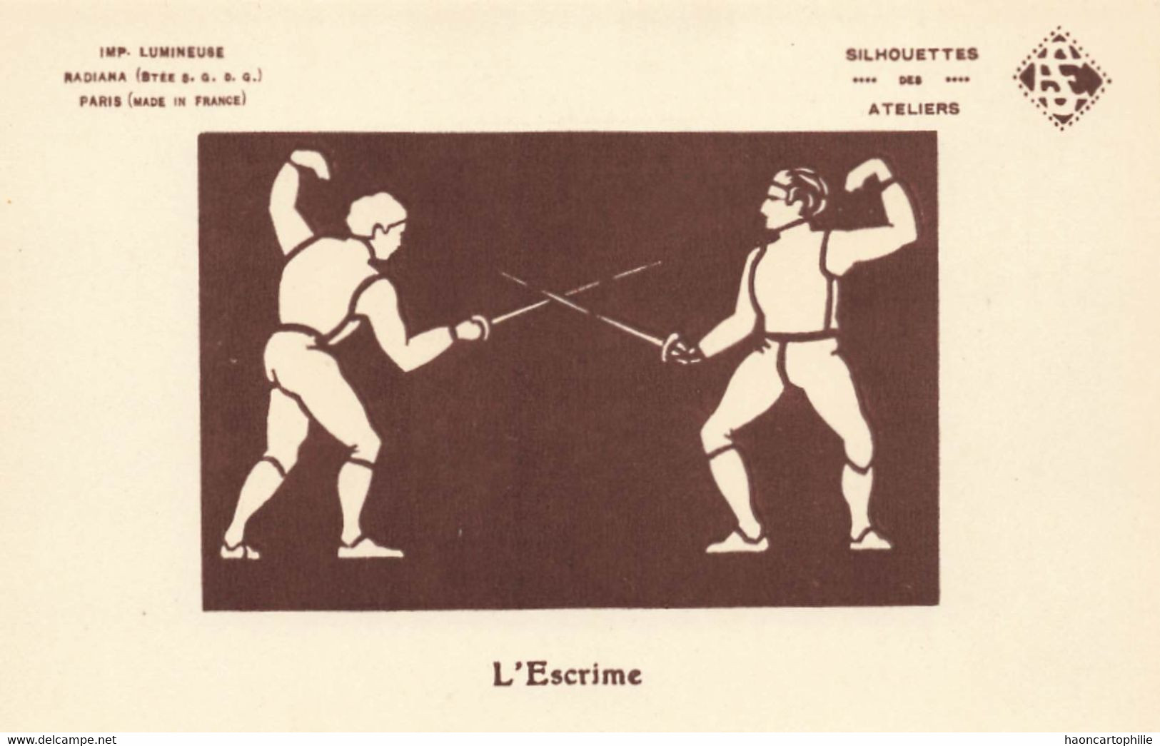 Le Sport  L'escrime - Schermen