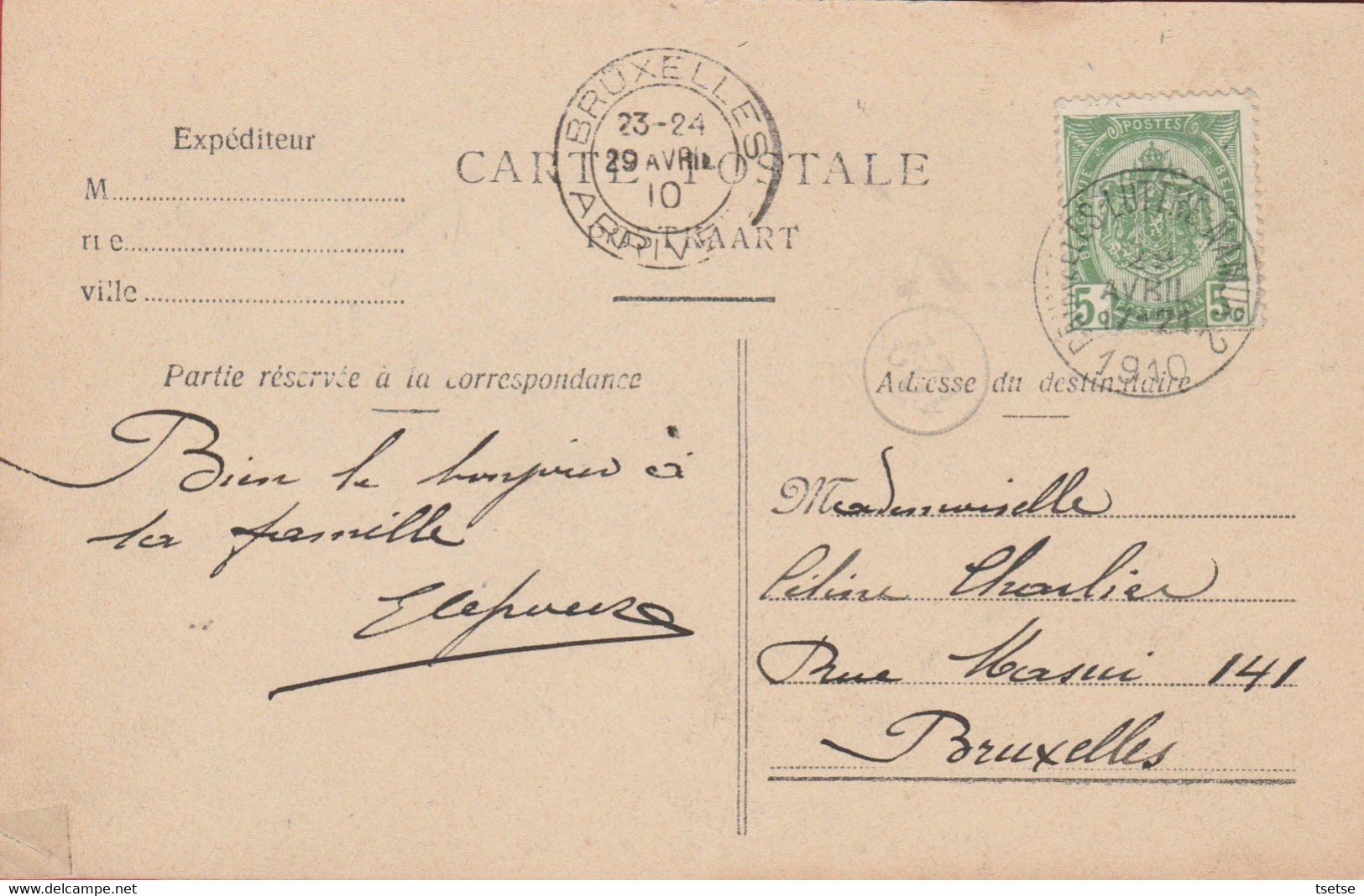 Jemeppe S / Sambre - Usine Solvay & Cet - 1910  ( Voir Verso ) - Jemeppe-sur-Sambre