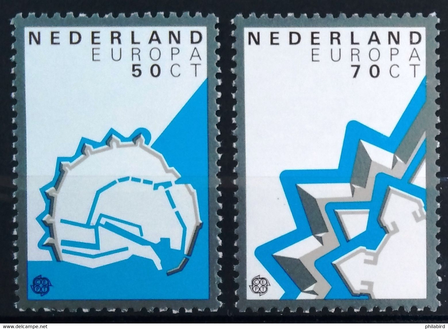 EUROPA 1982 - PAYS-BAS                    N° 1189/1190                        NEUF* - 1982