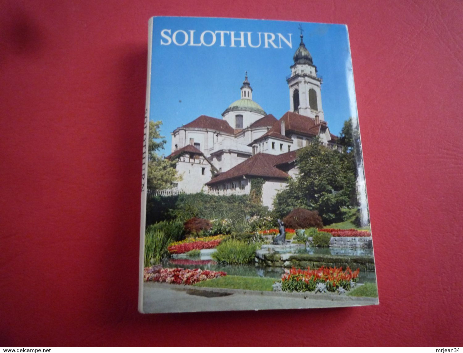 CH SUISSE SOLEURE SOLOTHURN Carnet De 10 Petites Photos Couleurs Annees 1970 - 7.5x10.5cm - Soleure