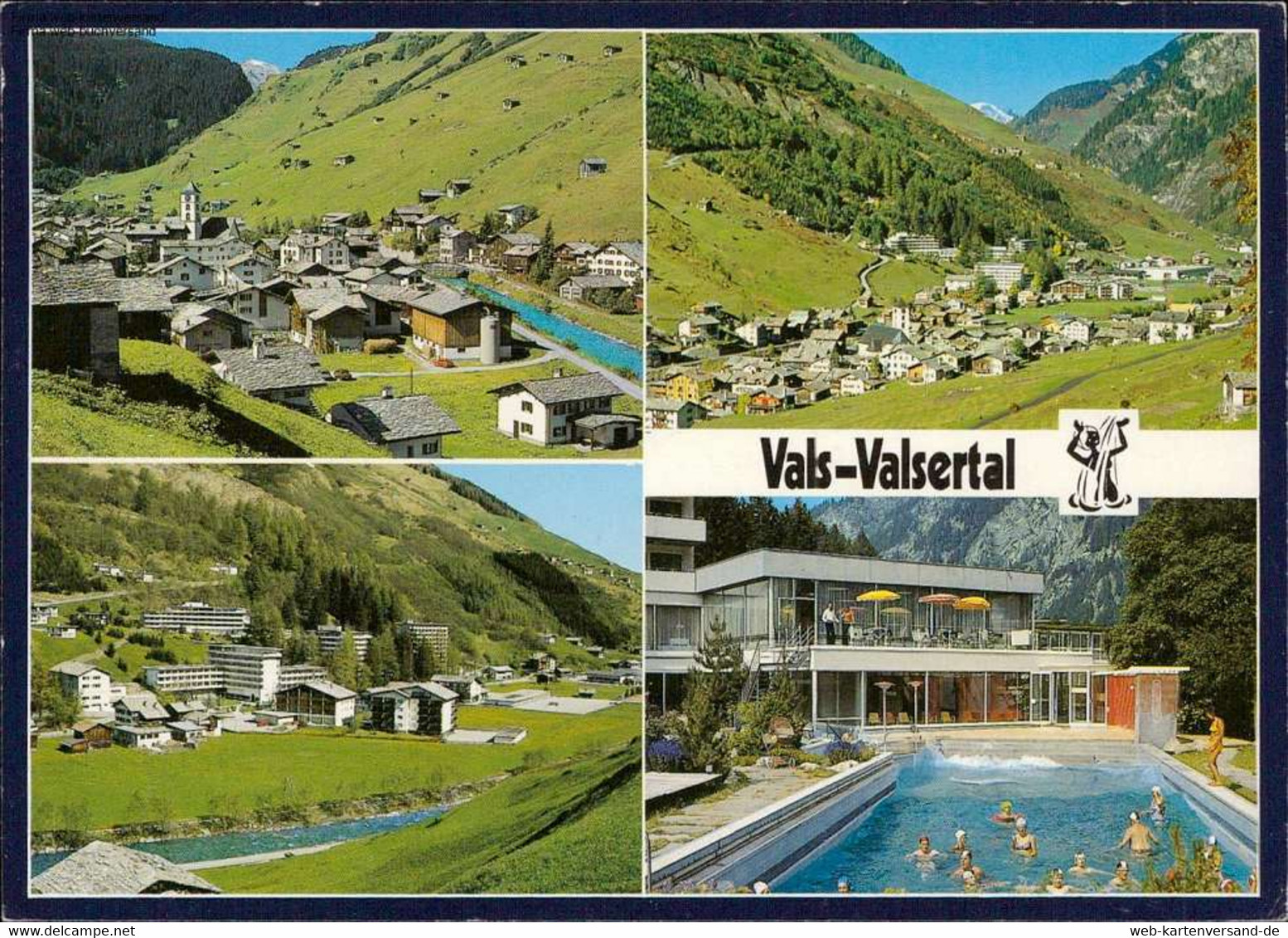 1106844  Vals-Valsertal Mehrbildkarte - Vals