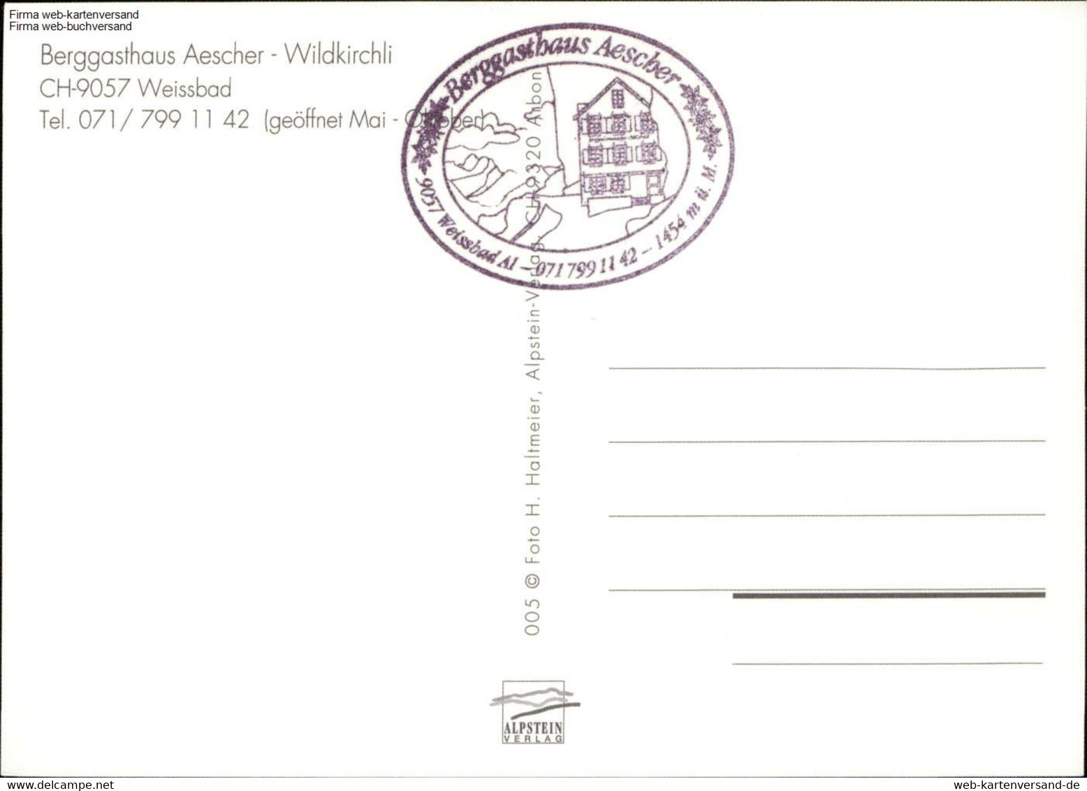 1106812  Aescher - Wildkirchli - Aesch