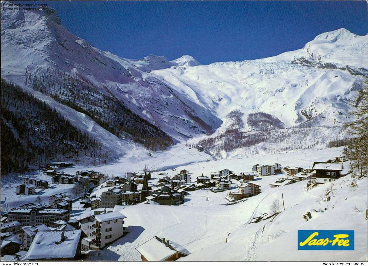 1107035  Saas Fee, Wallis, Allalinhorn, Alphubel - Saas Im Prättigau