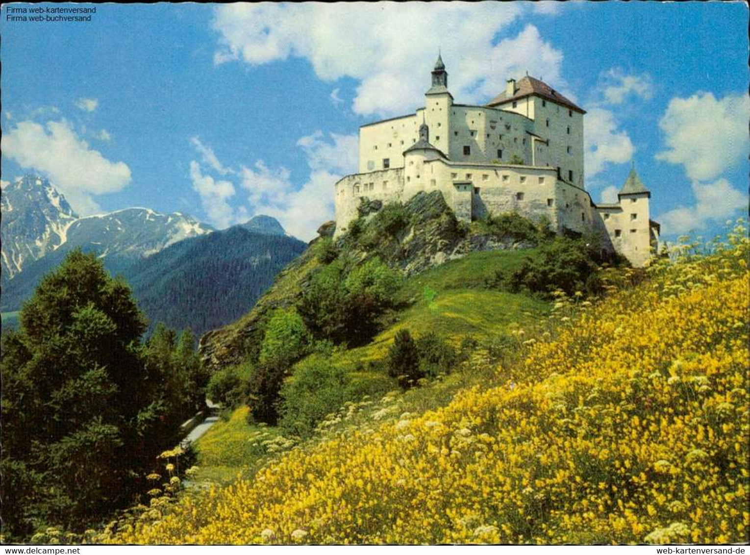 1107014  Scuol-Tarasp-Vulpera, Das Alpine Heilbad, Schloß Tarasp - Scuol