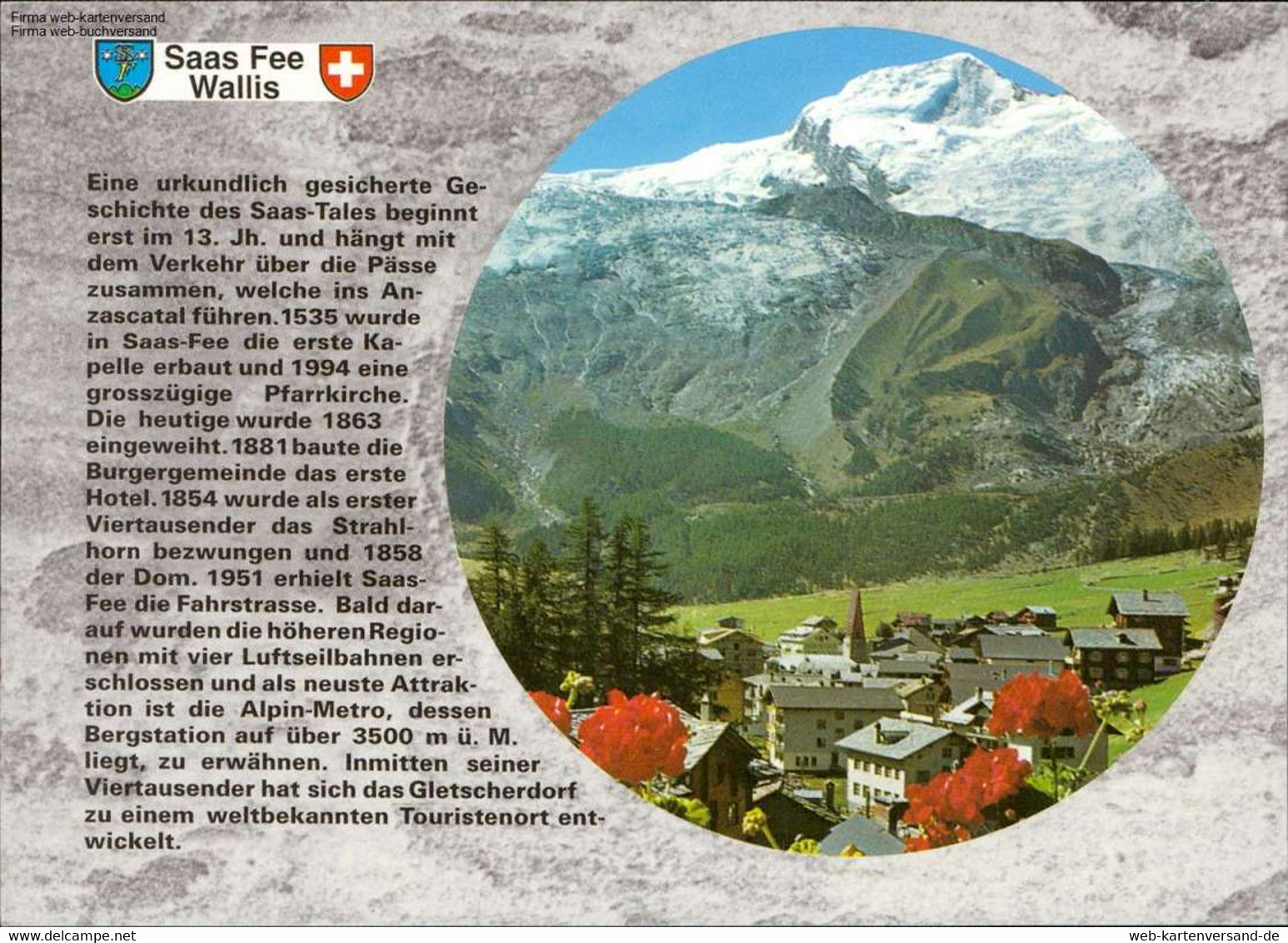 1107155  Saas Fee, Wallis - Saas Im Prättigau