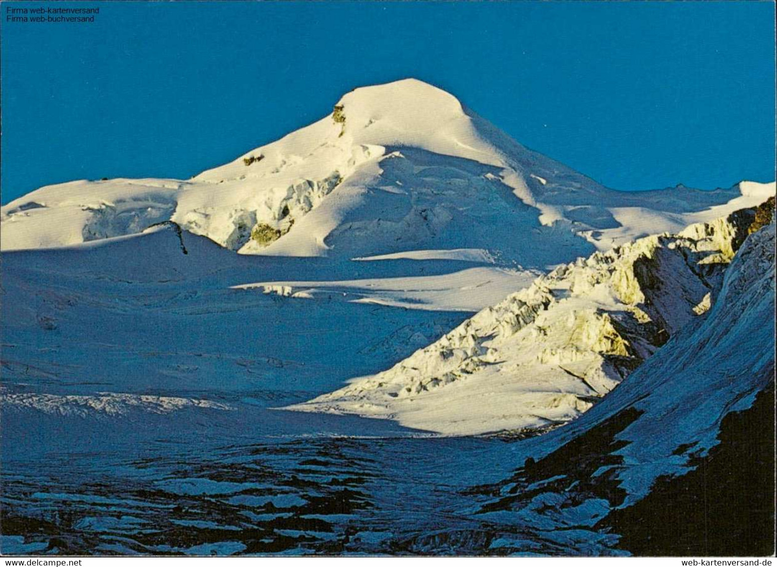 1107784  Das Allalinhorn Bei Saas Fee, Wallis - Saas Im Prättigau