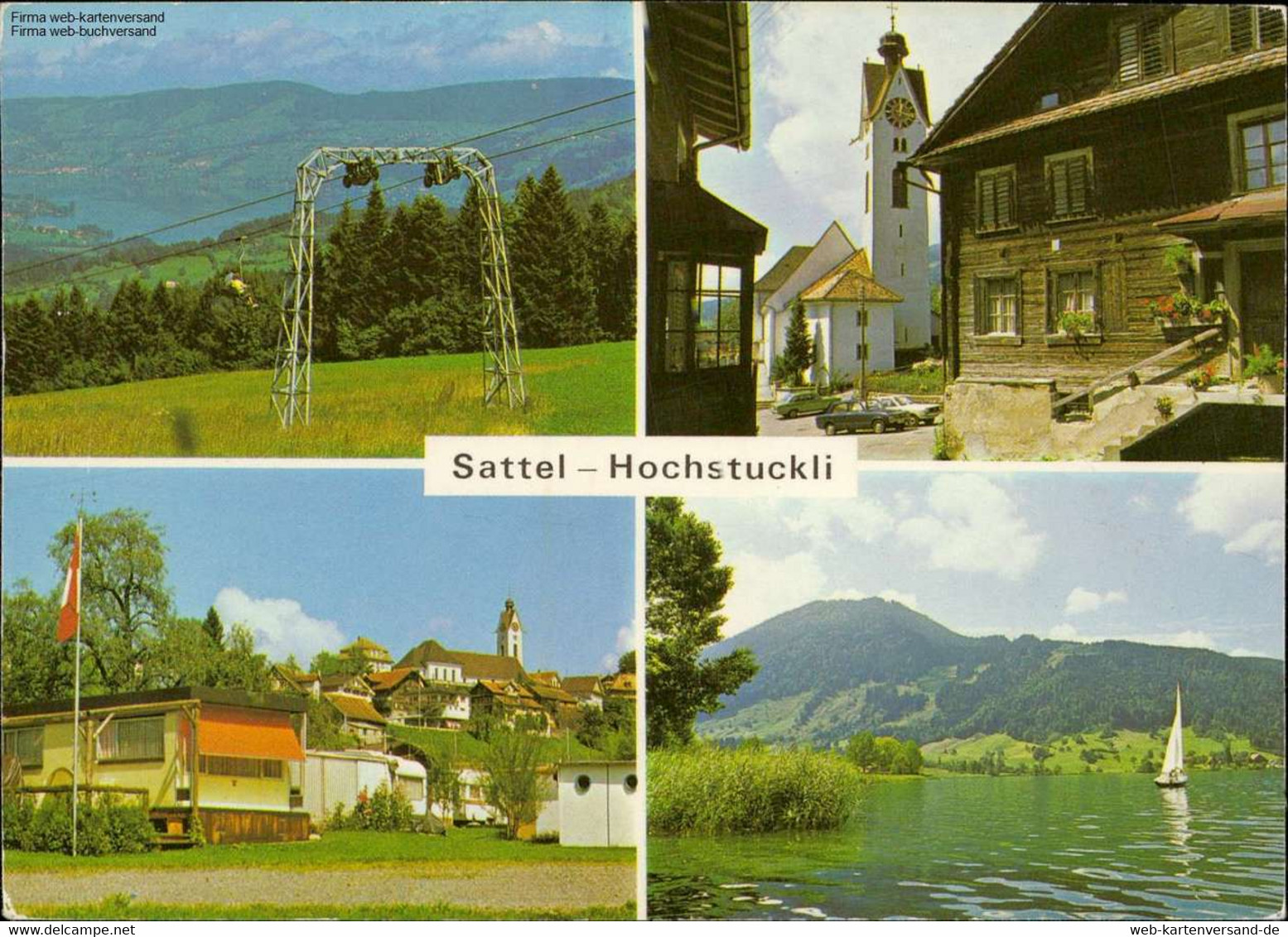 1107865  Sattel - Hochstuckli Mehrbildkarte - Sattel