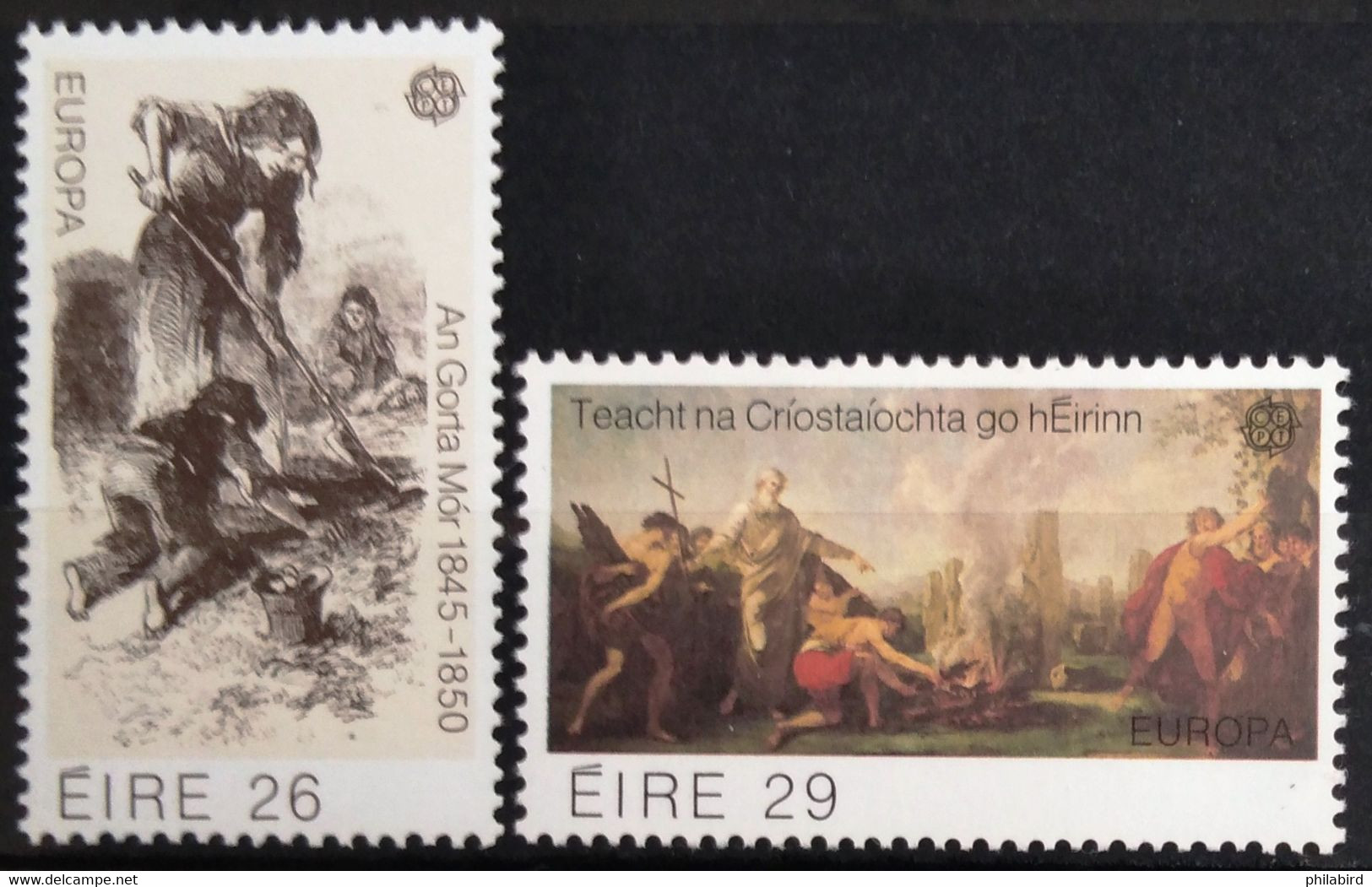 EUROPA 1982 - IRLANDE                 N° 467/468                       NEUF** - 1982