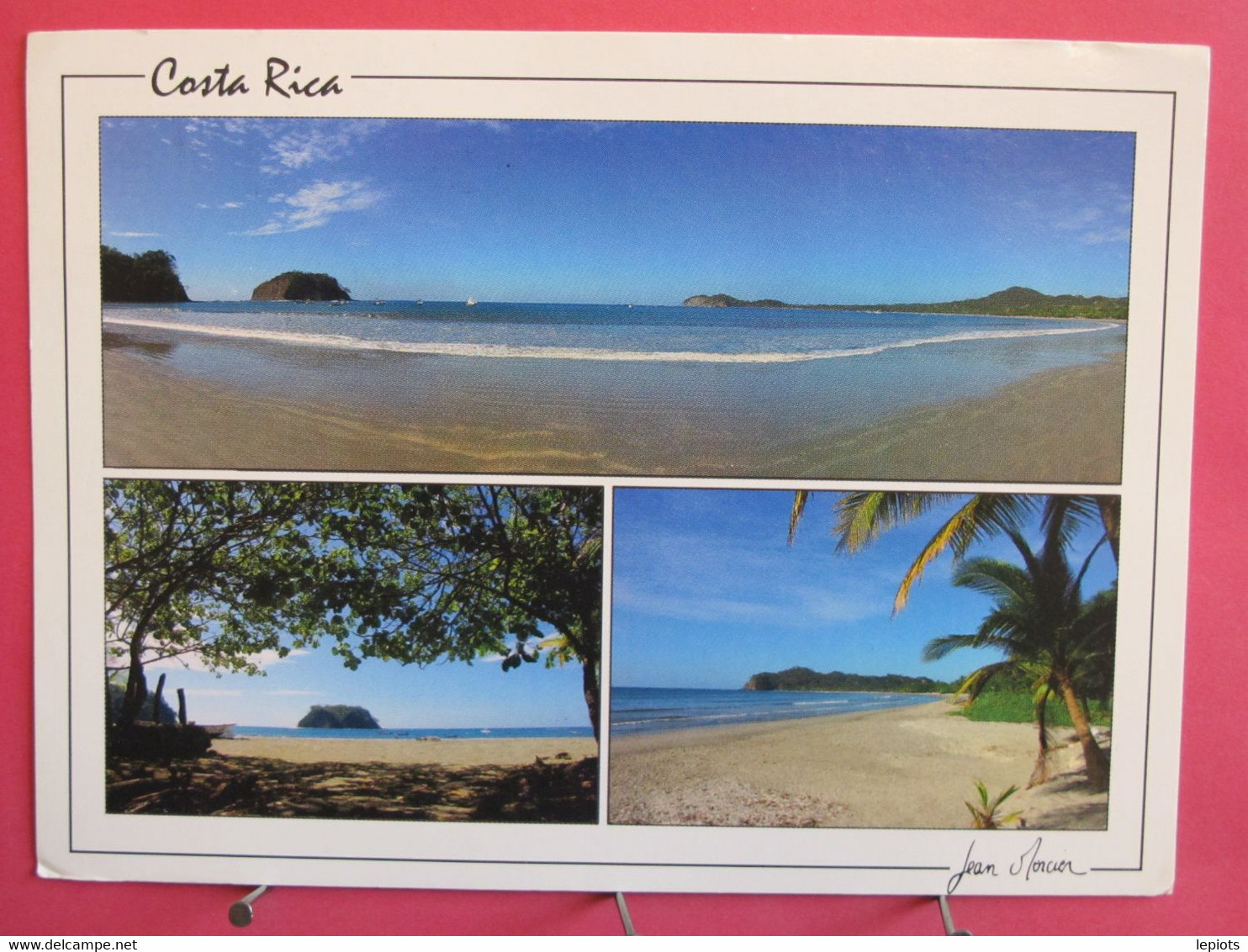 Visuel Très Peu Courant - Costa Rica - Guanacaste - Playa Samara - Joli Timbre - R/verso - Costa Rica