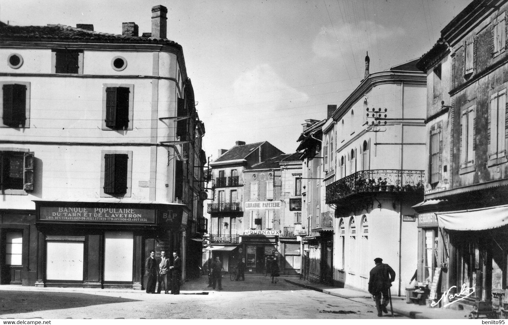 CPSM De GRAULHET - Rue Saint-Projet. - Graulhet