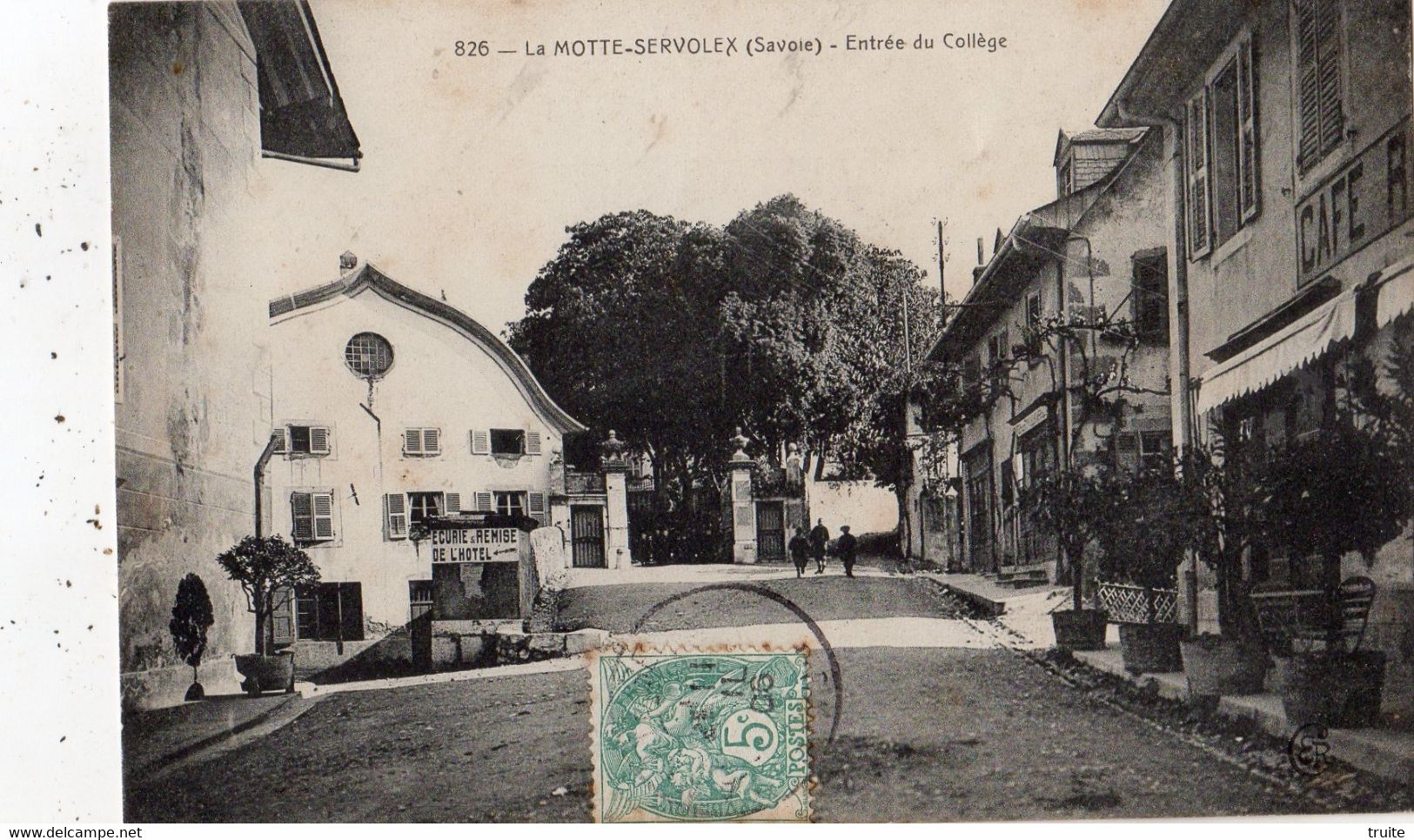 LA MOTTE-SERVOLES ENTREE DU COLLE GE - La Motte Servolex