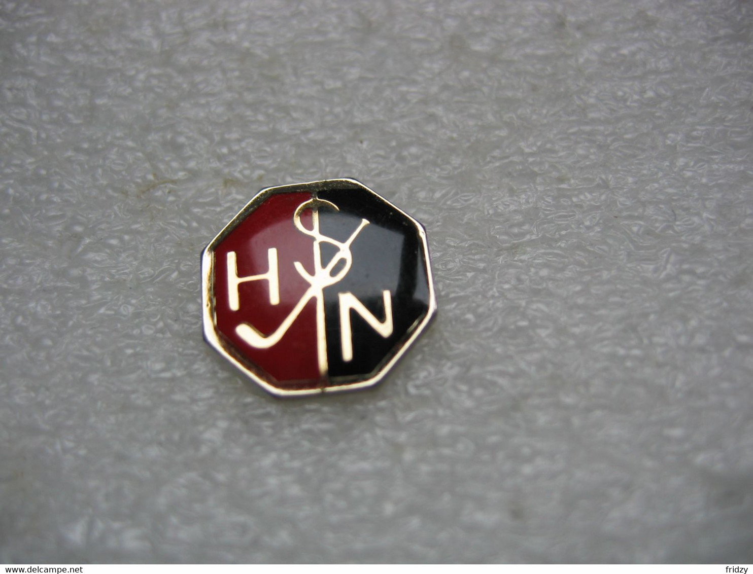 Pin's Hockey Sur Glace, HSN (Hockey Shop North) - Sports Et Loisirs - Kunstschaatsen