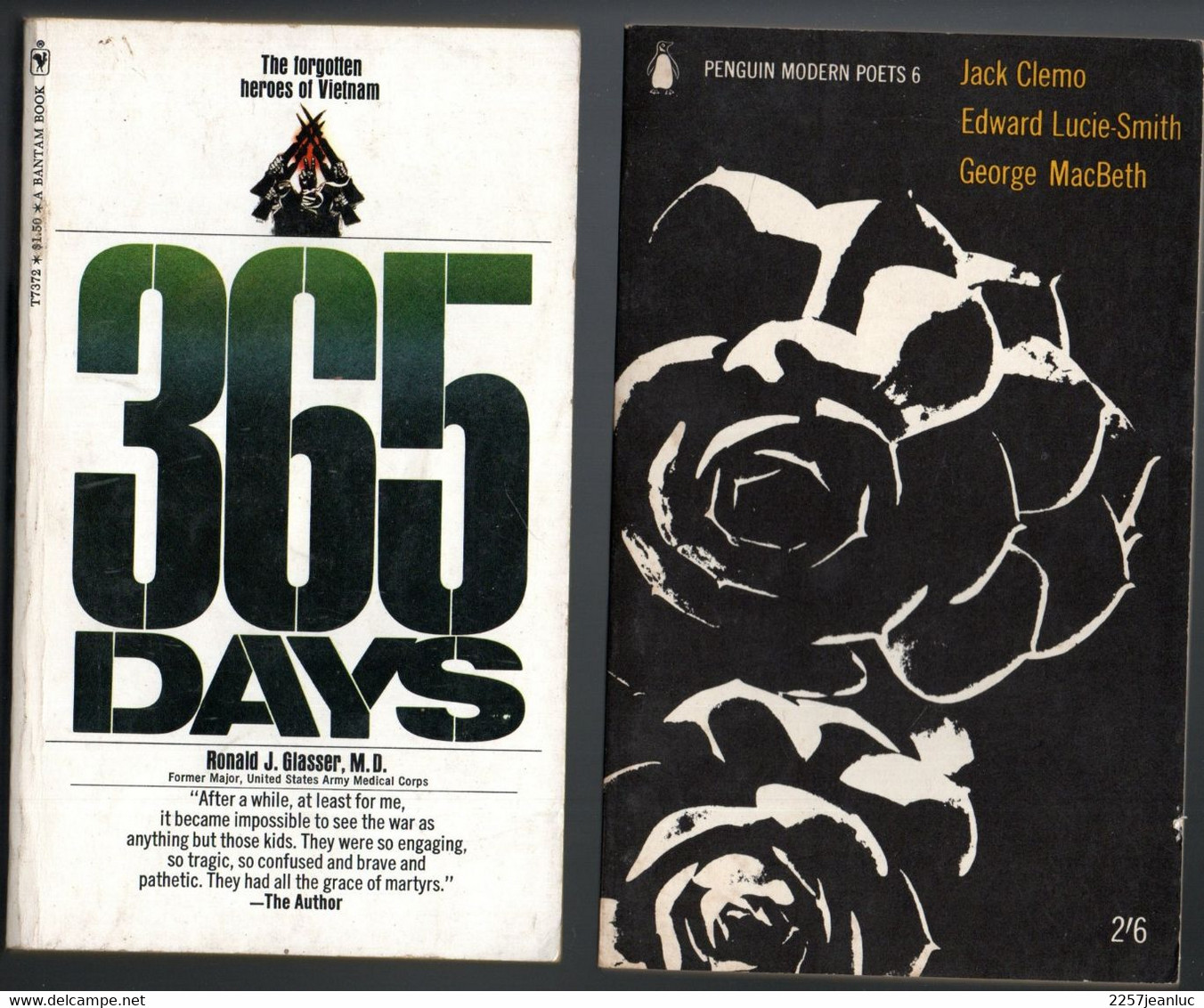 Jack Clemo Edward Lucie Smith George Macbeth -The Penguin 1964 & 365 Days  1972 - Autres & Non Classés