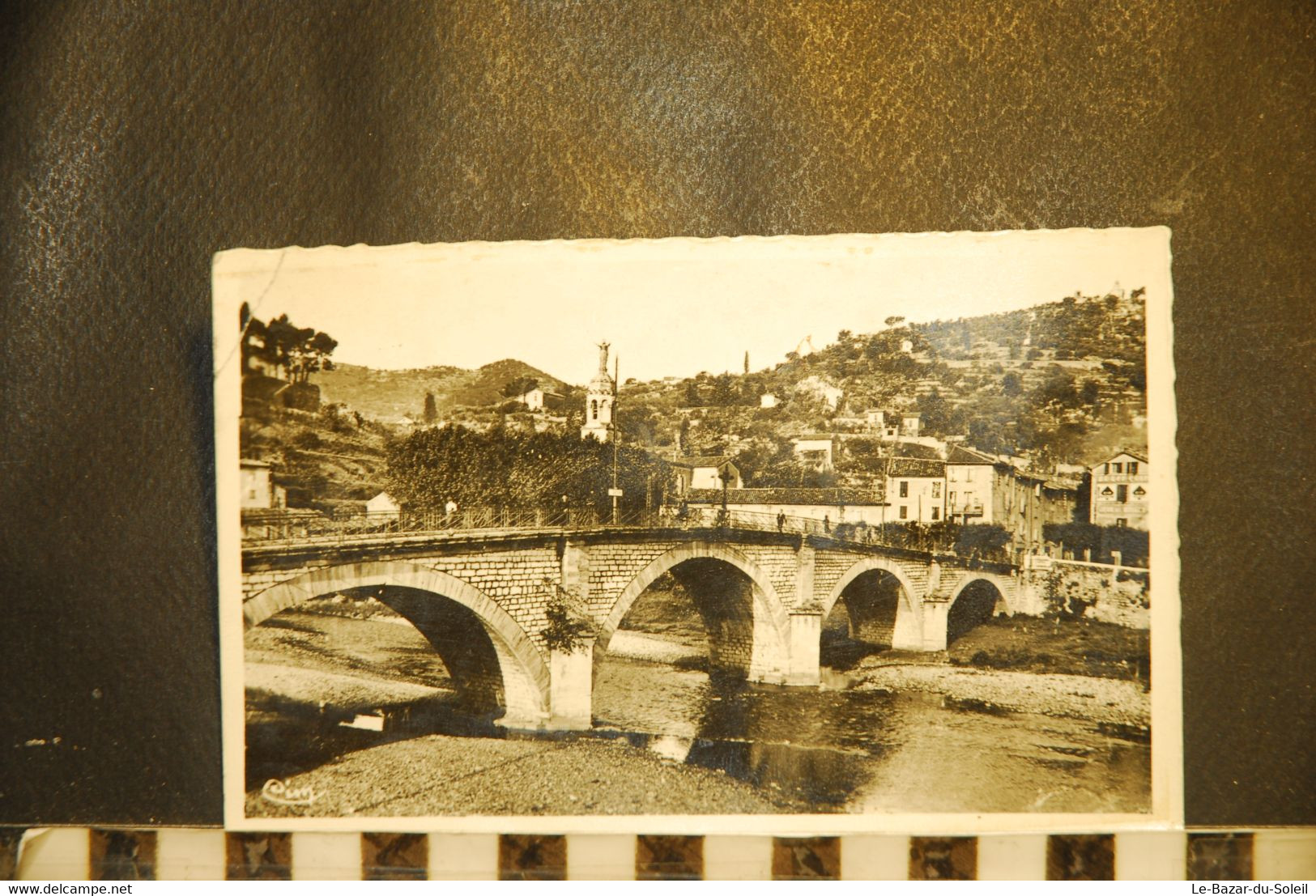 CP, 30, ALES, PONT DE ROCHEBELLE / COLLINE DE L'HERMITAGE. - Alès