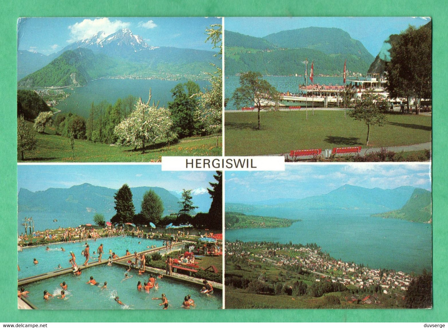 Suisse NW Nidwald Kurort Hergiswil Am See - Hergiswil
