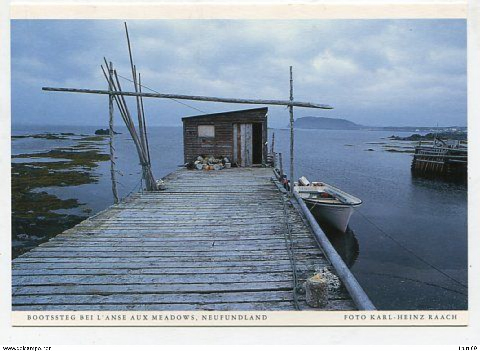 AK 029113 CANADA - Newfoundland - Bootssteg Bei L'Anse Aux Meadows - Sonstige & Ohne Zuordnung