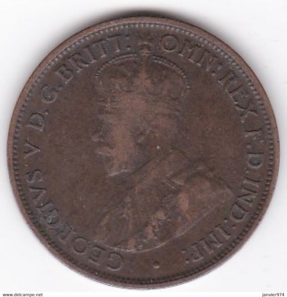 Australie Half Penny 1912 H Heaton , George V, KM# 22 - ½ Penny