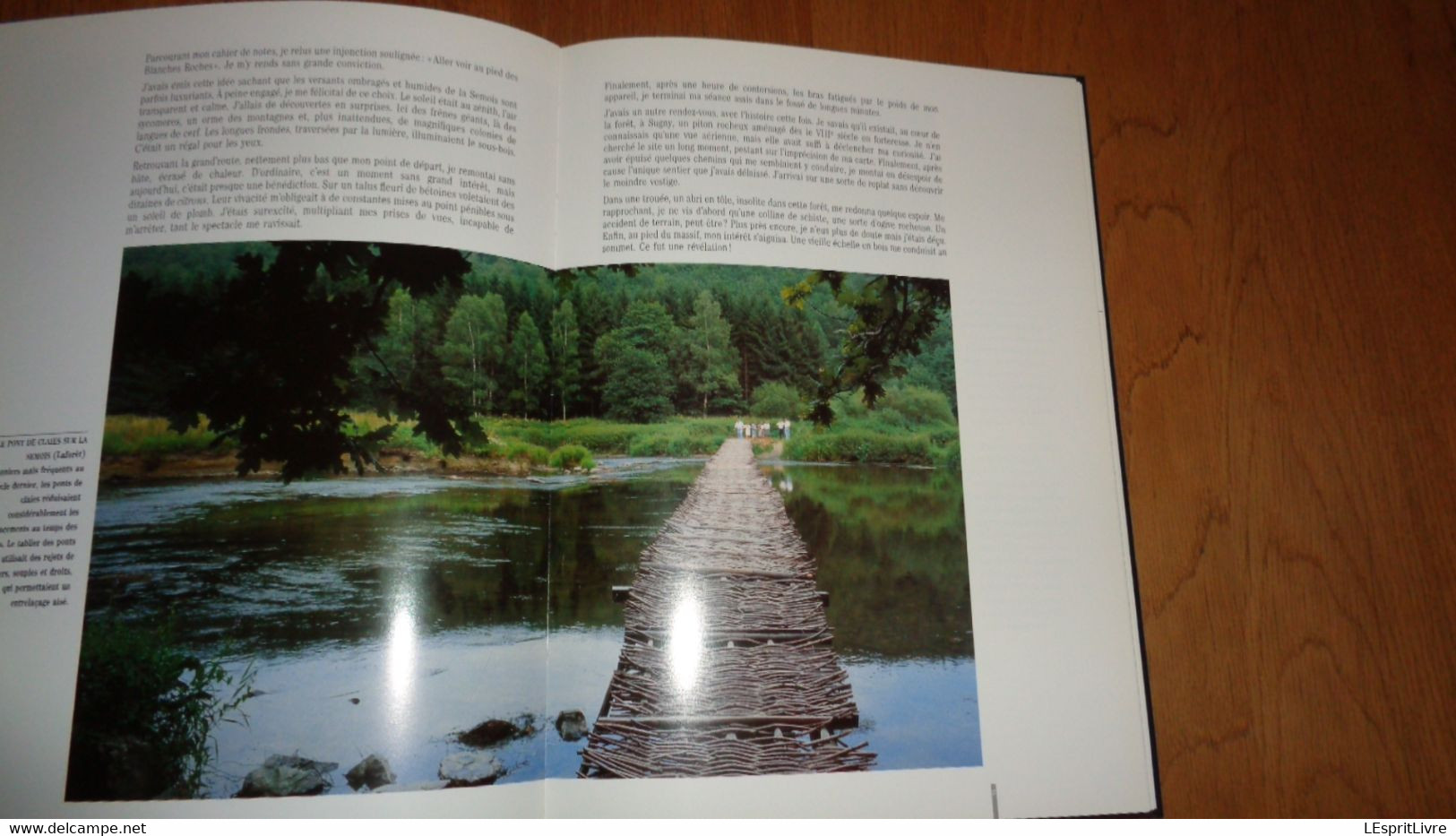 EXTRAORDINAIRES RIVIERES ET FORÊTS D' ARDENNE Régionalisme Belgique Ourthe Semois Lesse Anlier Ninglinspo Nature