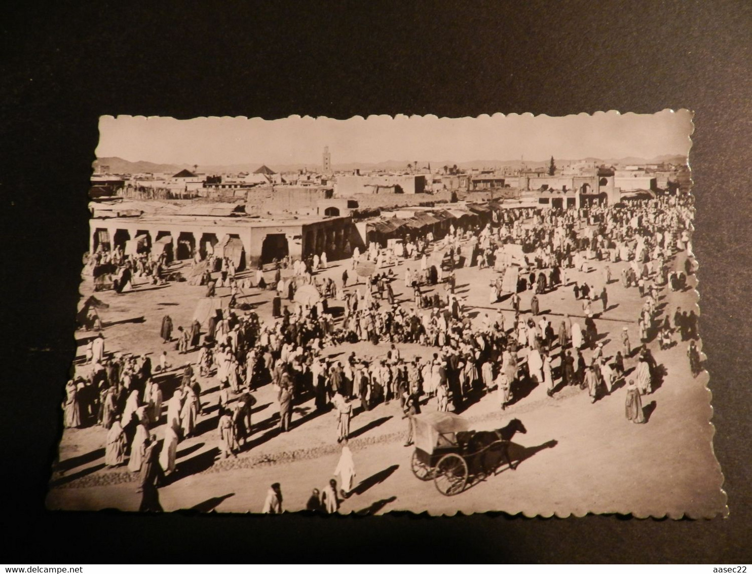 Oude Postkaart Van Marokko - Marrakech 1945 - Marrakech