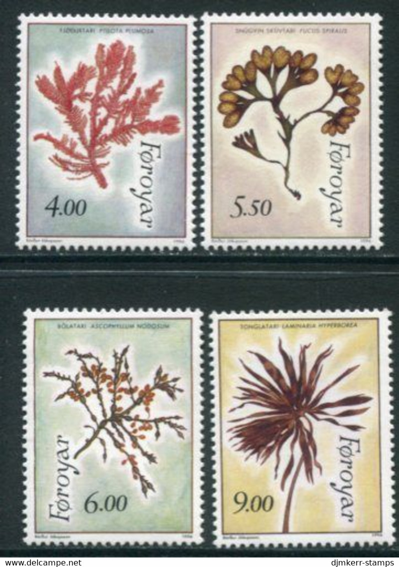 FAROE ISLANDS 1996 Seaweed MNH / **  Michel 292-95 - Féroé (Iles)