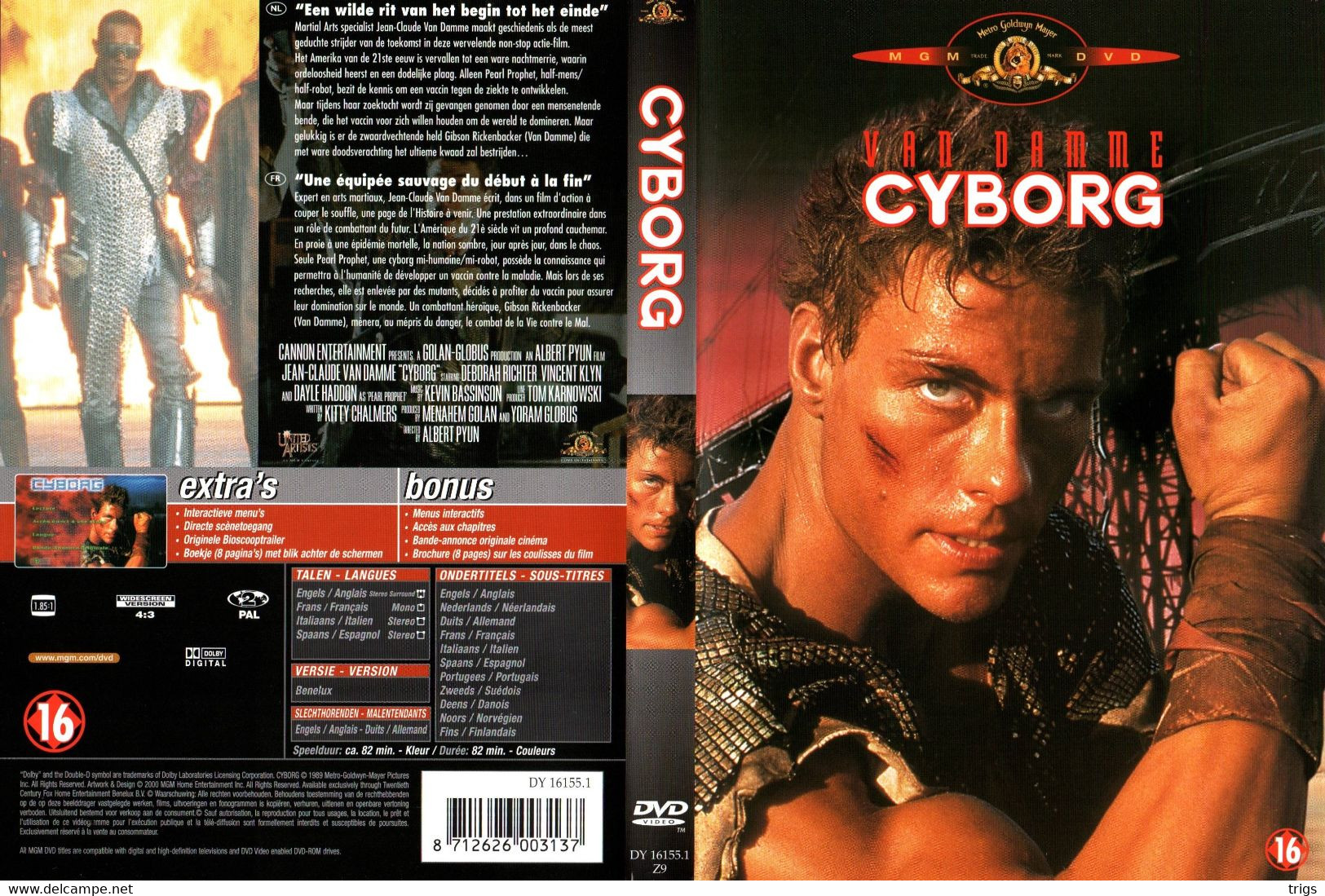 DVD - Cyborg - Sciences-Fictions Et Fantaisie