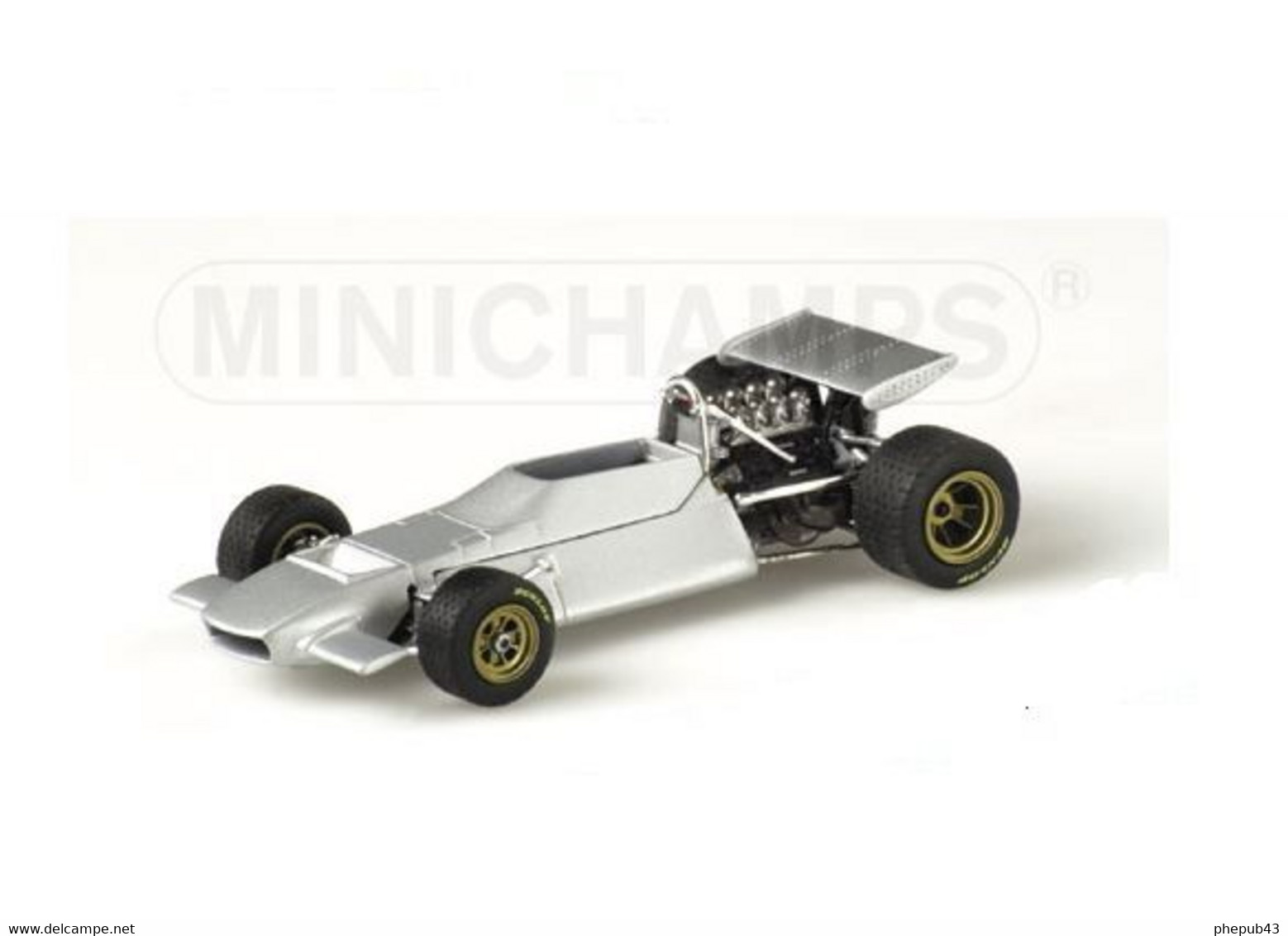 De Tomaso Ford 505/38 – Frank Williams Racing Team - 1970 – Presentation Aluminium Body - Minichamps - Minichamps