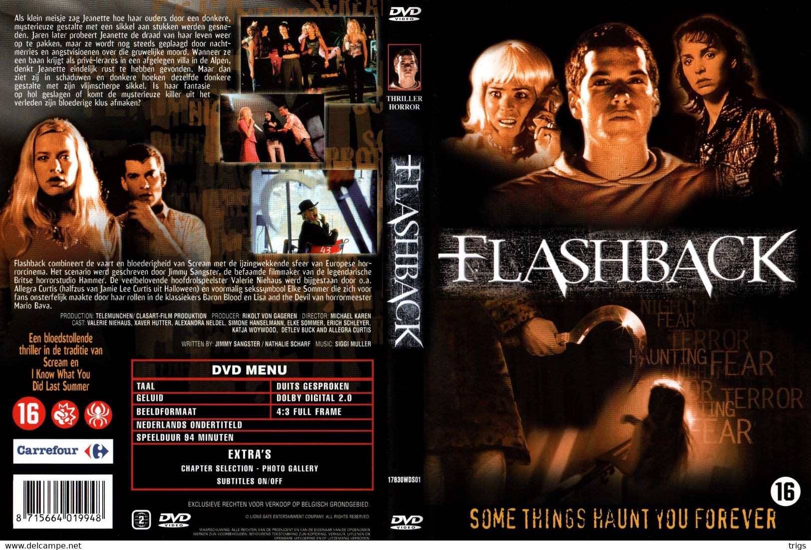 DVD - Flashback - Horreur