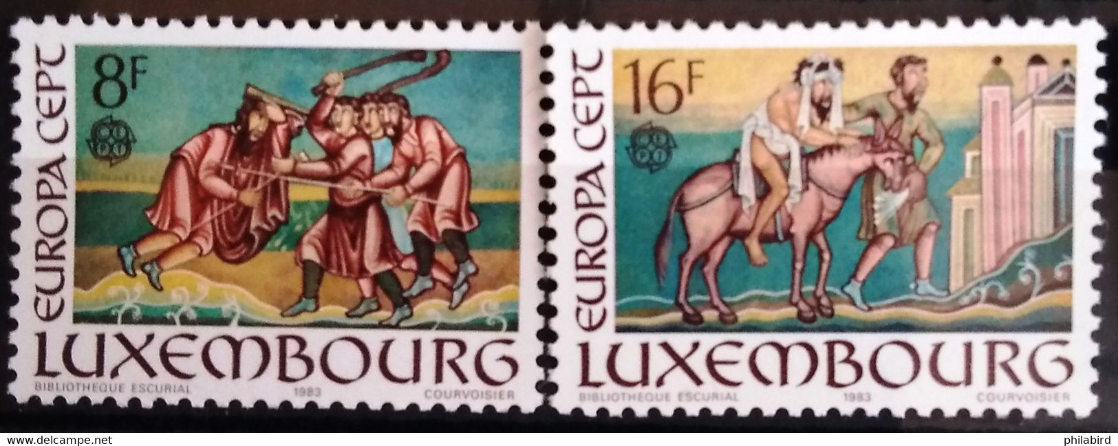 EUROPA 1983 - LUXEMBOURG                 N° 1024/1025                       NEUF** - 1983