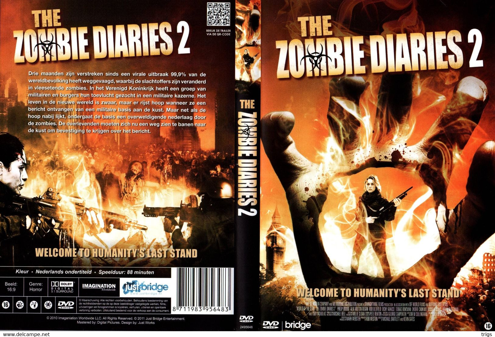 DVD - The Zombie Diaries 2 - Horreur