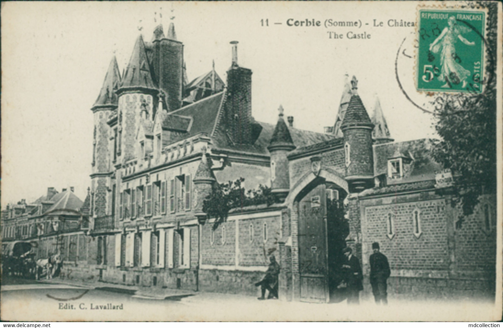 80 CORBIE / Le Château / - Corbie