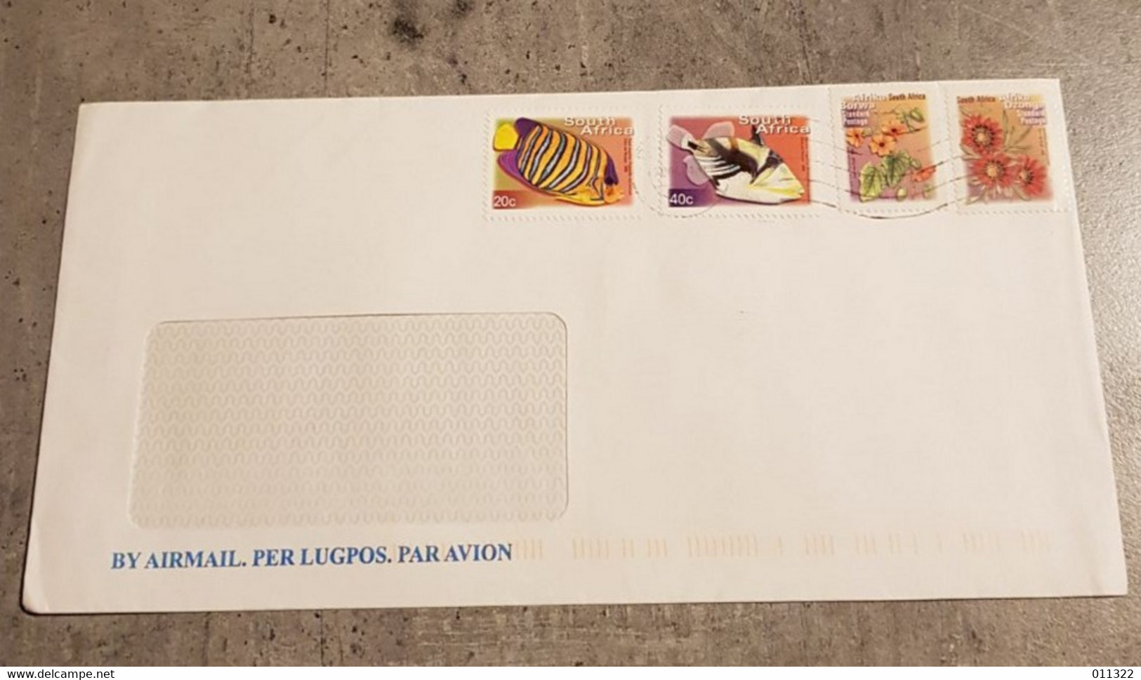 SOUTH AFRICA AIR MAIL PAR AVION COVER CIRCULED - Luftpost