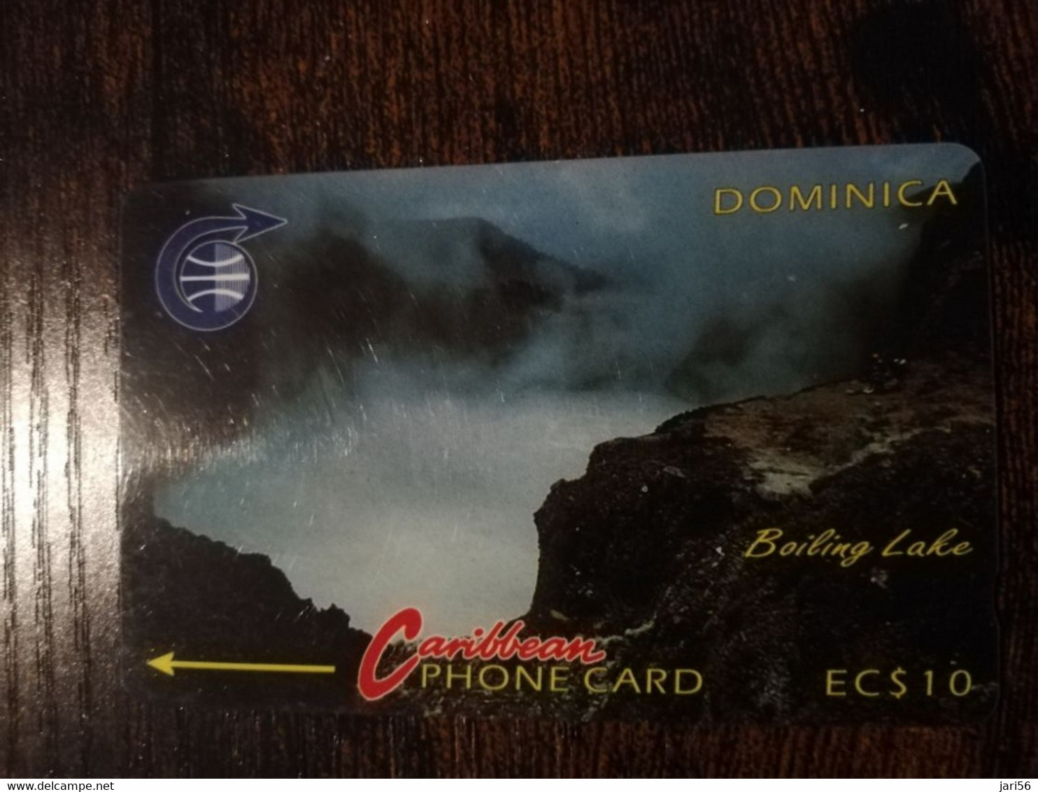 DOMINICA / $10,- GPT CARD  4CDMA  BOILING LAKE       Fine Used Card  ** 6863 ** - Dominica