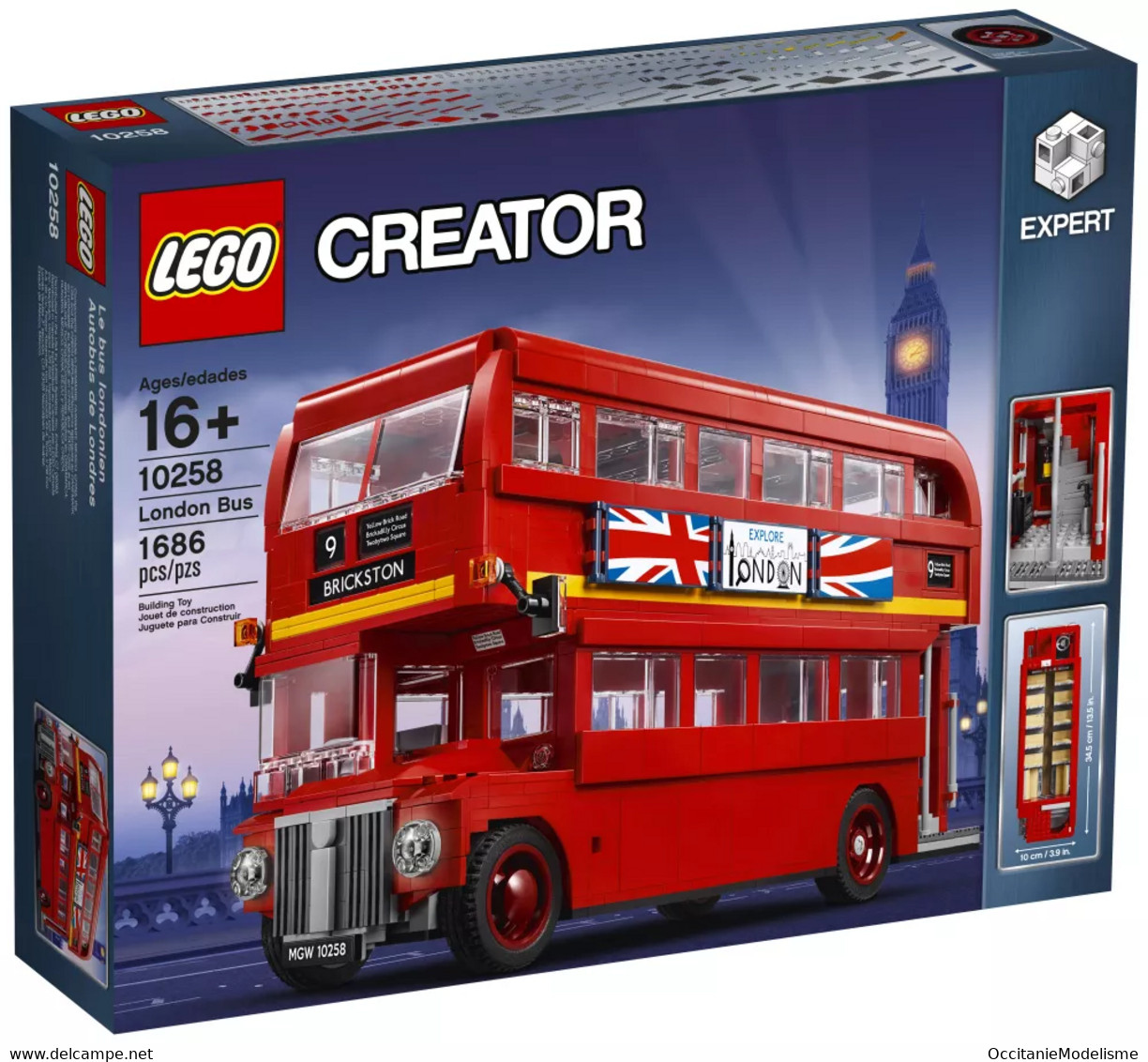 Lego Ceator - LE BUS LONDONIEN London Réf. 10258 NBO Neuf - Sin Clasificación