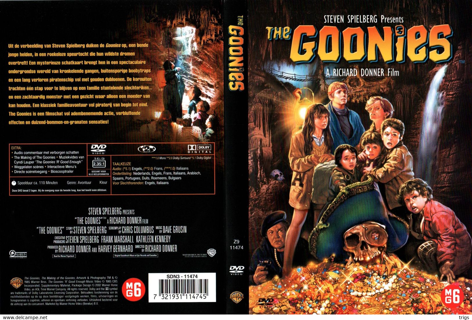 DVD - The Goonies - Kinder & Familie