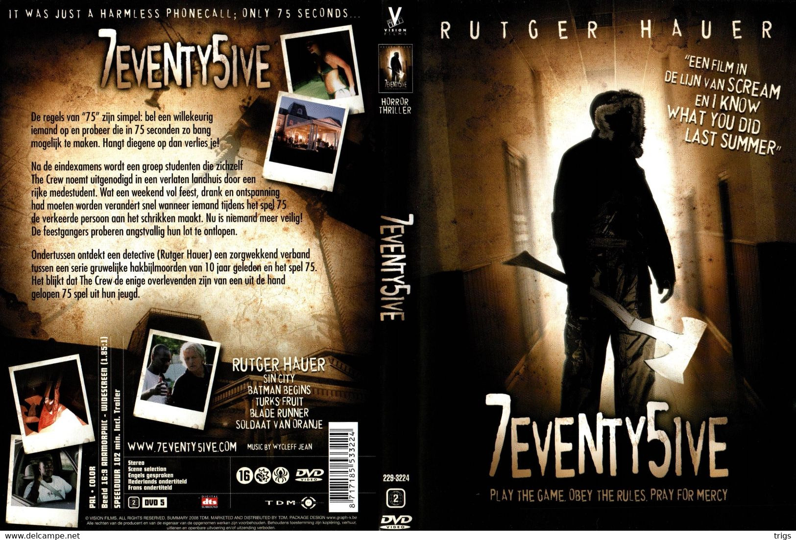 DVD - 7enty5ive - Horreur