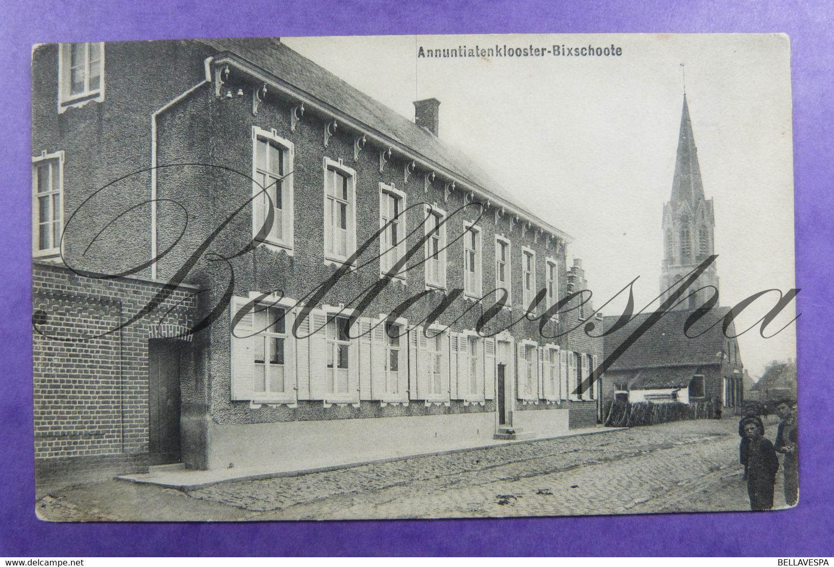 Bikschote Anuntiatenklooster Bixschoote 1910 - Langemark-Poelkapelle