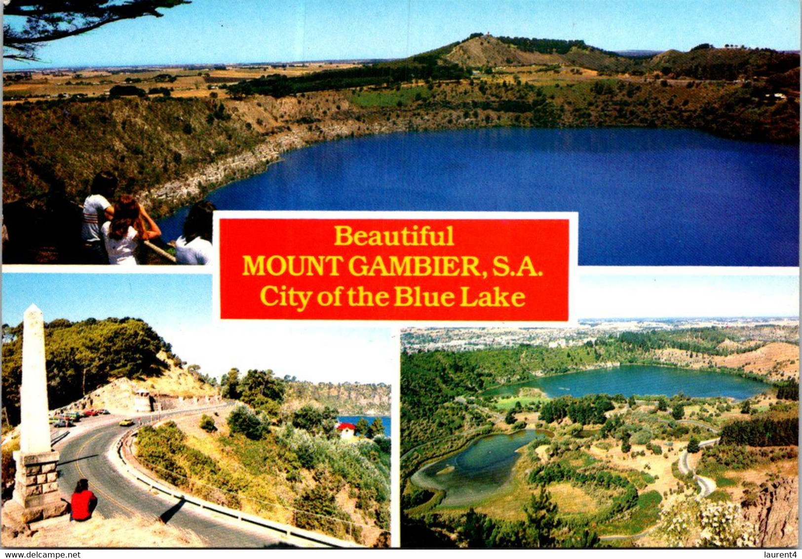 (2 F 1) Australia - SA - Mt Gambier (posted With Stamp) - Mt.Gambier