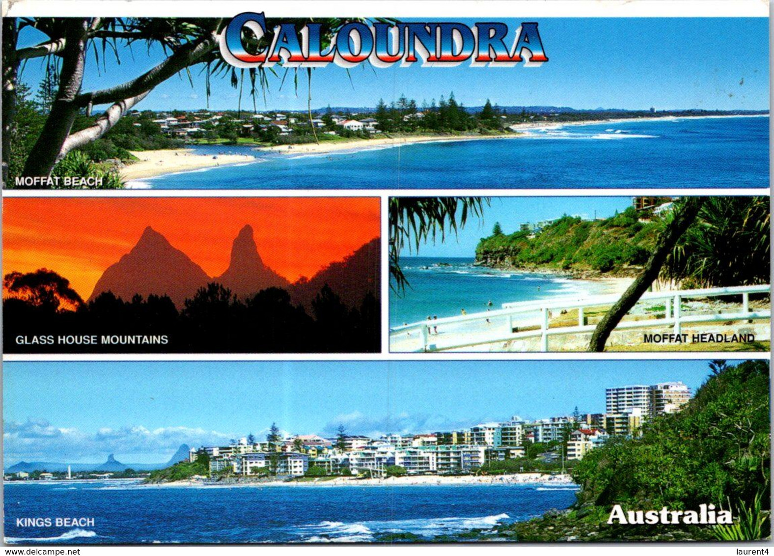 (2 F 1) Australia - QLD - Caloundra (posted With Bird Stamp) - Gold Coast