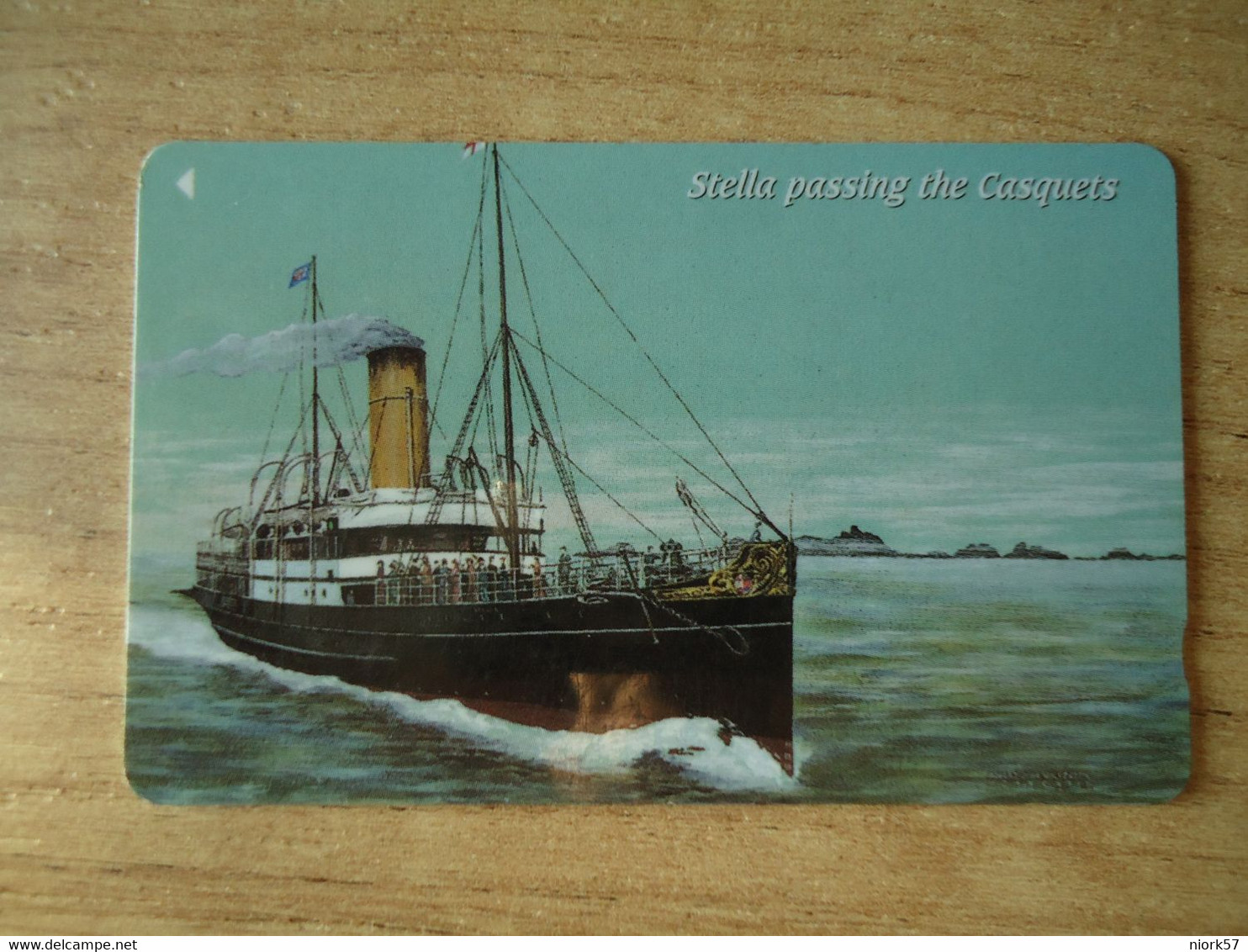 JERSEY USED CARDS BOATS SHIP SHIPS  STELLA LIR 5 - Schiffe