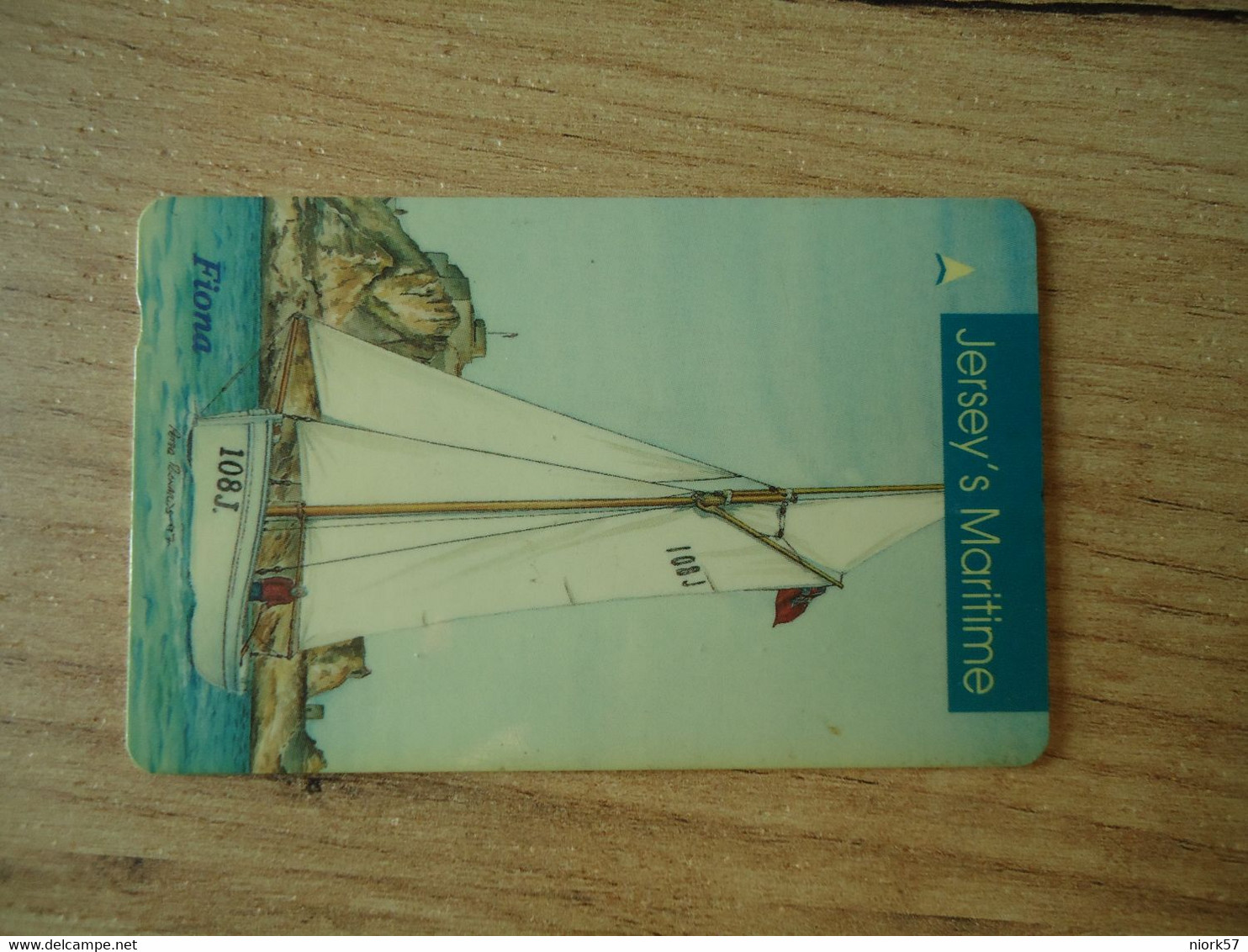 JERSEY USED CARDS  BOATS SHIPS - Boten