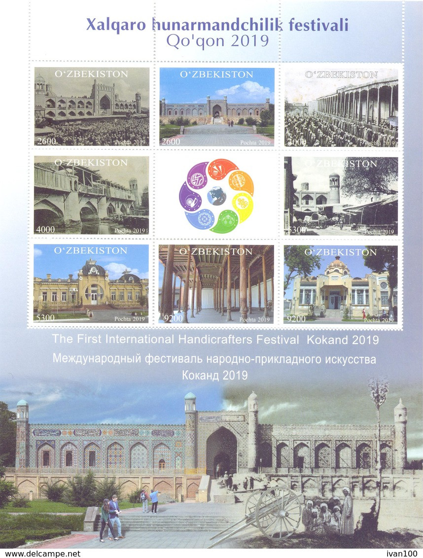 2019. Uzbekistan, Complete Year Set 2019, 24 Stamps + 13 S/s + 2 Sheetlets, Mint/** - Uzbekistán