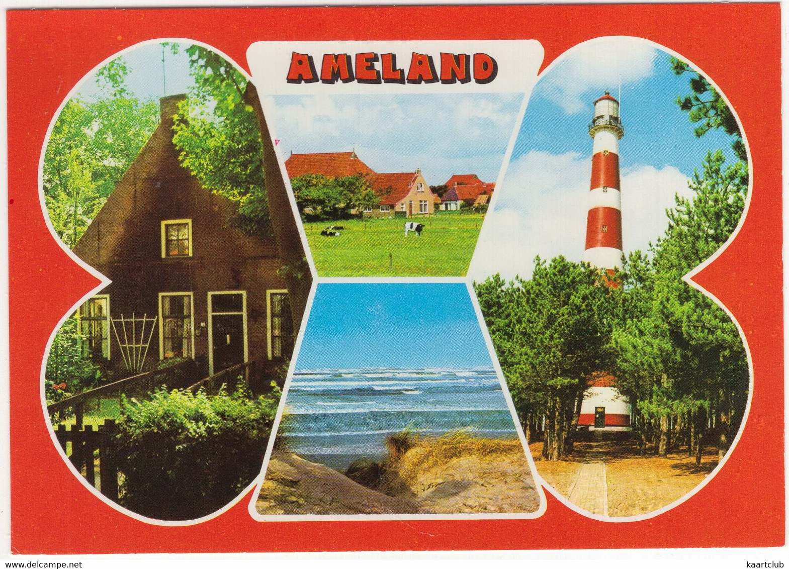 Ameland - (Wadden, Nederland / Holland) - Nr. L 4352S - O.a. Vuurtoren / Phare - Ameland