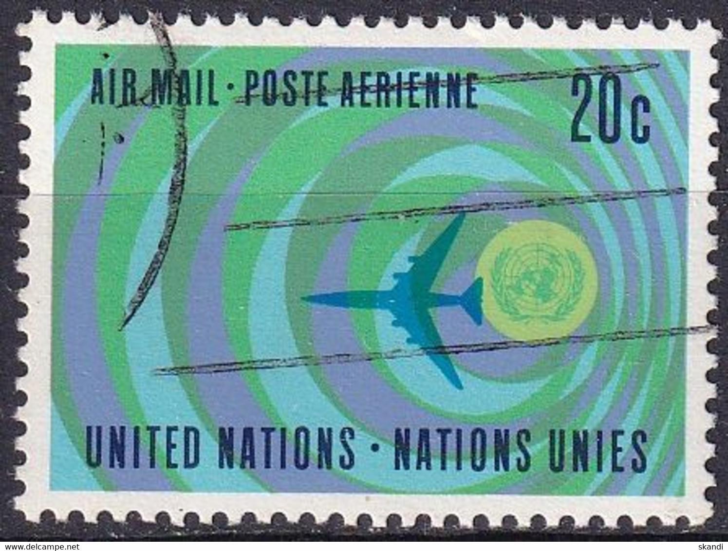 UNO NEW YORK 1968 Mi-Nr. 202 O Used - Aus Abo - Used Stamps