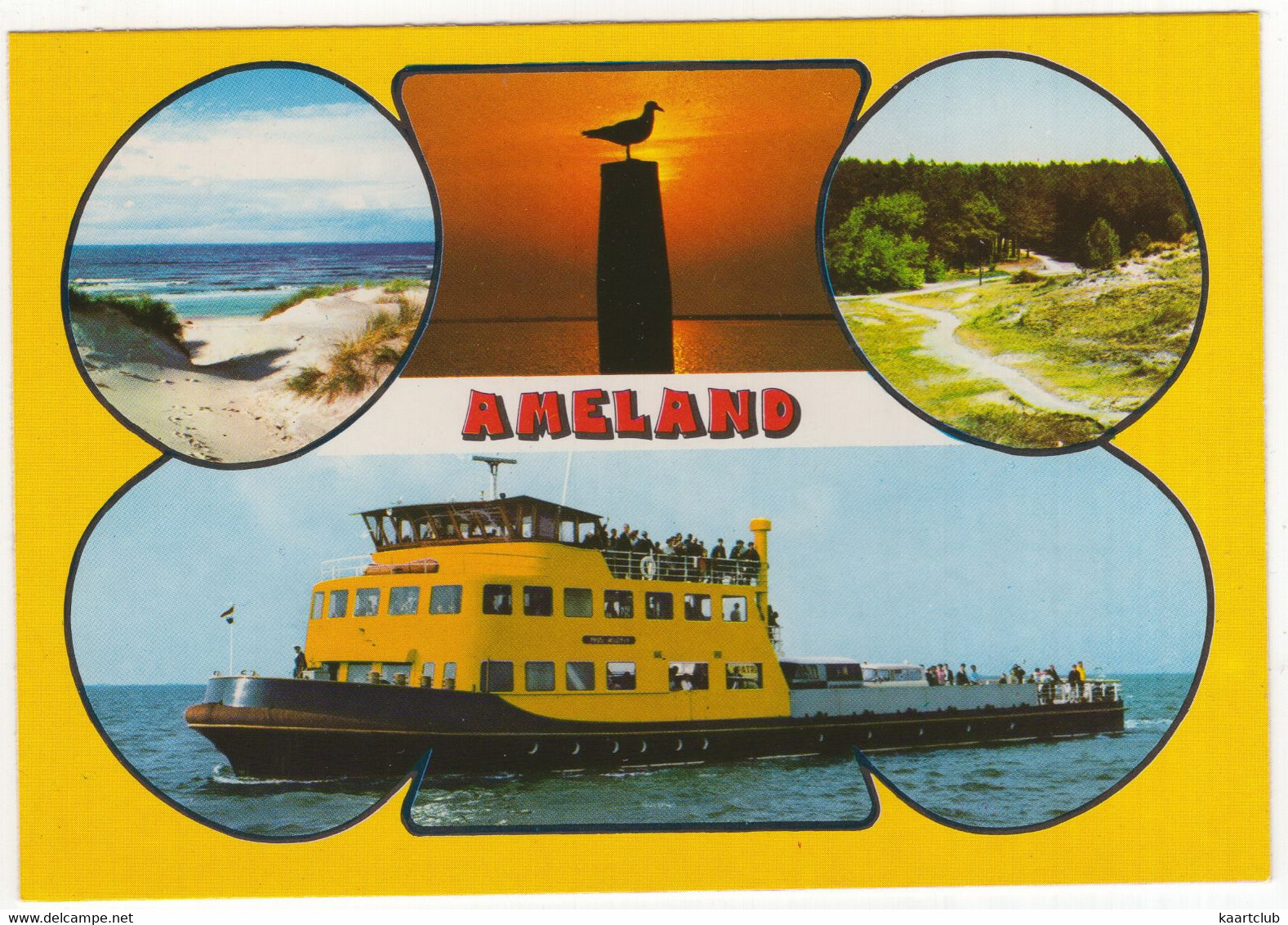 Ameland - (Wadden, Nederland / Holland - Nr. AMD 31 - Veerboot 'Prinses Anna' Ferry - Ameland