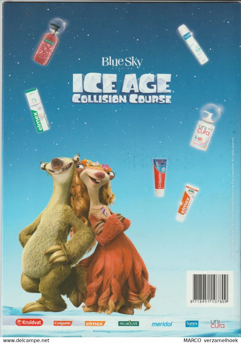 Blue Sky ICE AGE Collision Course Zomervakantie Doeboek Kruidvat-colgate-elmex-palmolive-meridol-sanex-uni Cura - Kino & Fernsehen