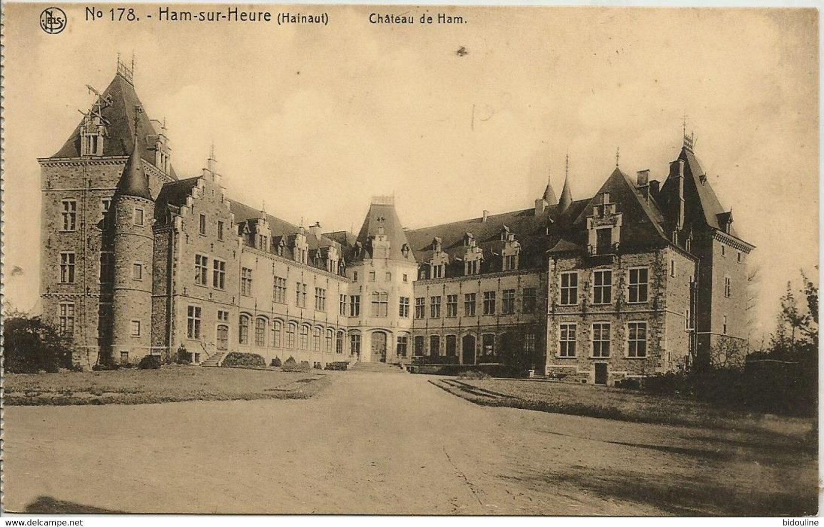 CPA-HAAM-SUR-HEURE " Château De Ham " - Ham-sur-Heure-Nalinnes